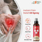 Instant Pain Relief Oil Spray - Effective for Joint pain, Muscular pain,  Cramps, Headache, Cervical, Arthritis,  Gout & Sprain.