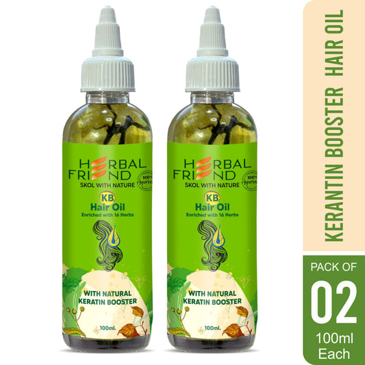 KB Hair Oil - With Natural Keratin Booster