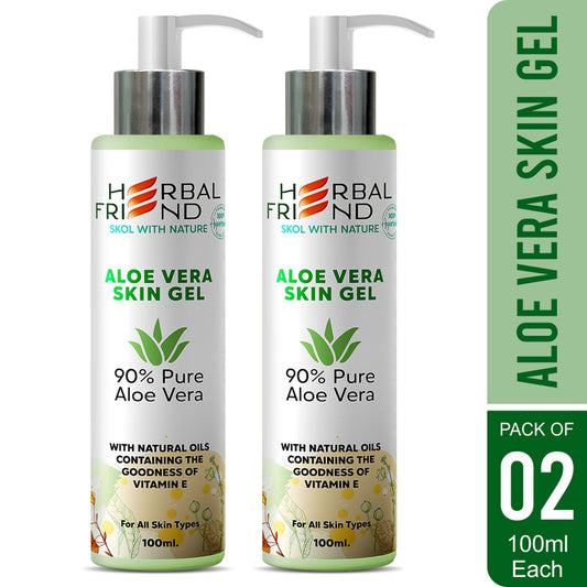 Aloe Vera Skin Gel with Almond oil and Wheat Germ Oil