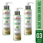 Aloe Vera Skin Gel with Almond oil and Wheat Germ Oil